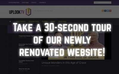 30-Second Tour of our Newly Renovated Website