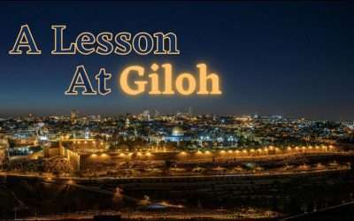 Fireside Friday: A Lesson At Giloh