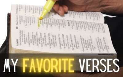 Fireside Friday: My Favorite Verses