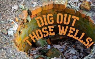 Mini-Message Monday: Dig Out Those Wells!