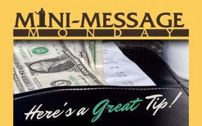 Mini-Message Monday: Here’s a Great Tip!