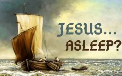 Mini-Message Monday: Jesus…Asleep?