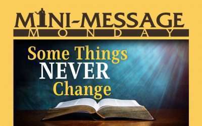 Mini-Message Monday: Some Things Never Change