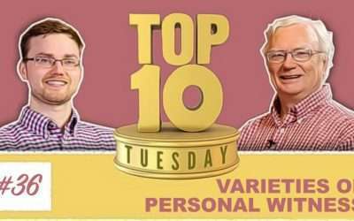 Top Ten Tuesday: Varieties of Personal Witness