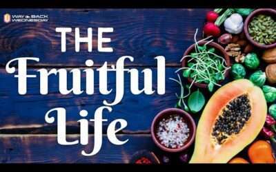 Way Back Wednesday: THE FRUITFUL LIFE