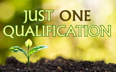 Mini-Message Monday: Just One Qualification