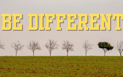 Mini Message Monday: Be Different!