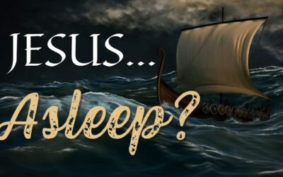 Mini-Message Monday: Jesus…Asleep?