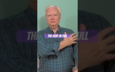 Christ satisfied our debt!