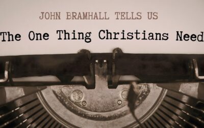 Fireside Friday: The One Thing Christians Need